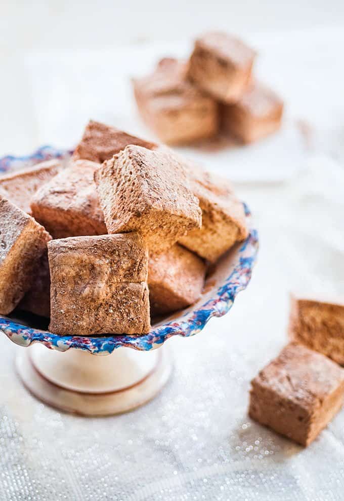 Homemade gingerbread marshmallows are a revelation – wonderfully soft, fluffy and delicious, they make the perfect edible gift.