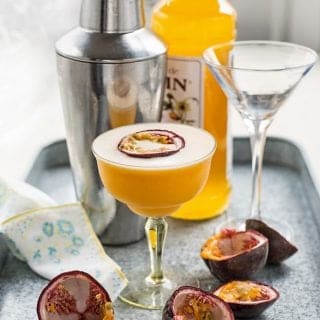 Refreshing and tangy - a Martini for those who love passionfruit!