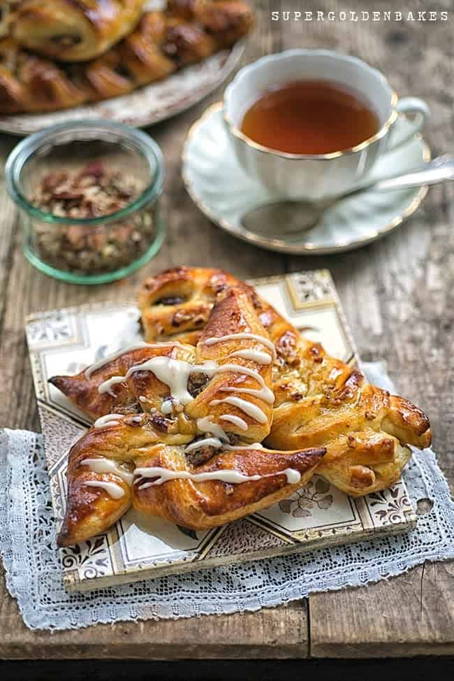Quick and Easy Maple & Pecan Danish Pastries 