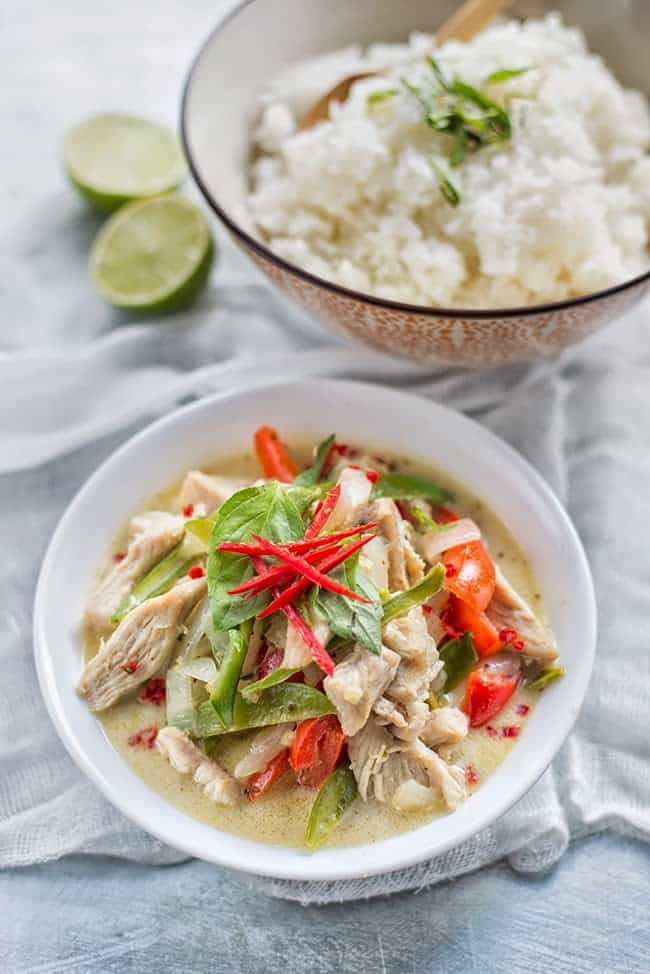 Easy Thai Green Chicken Curry