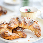 Use my quick-method croissant dough to make these heavenly almond croissants. Perfect for breakfast or brunch!