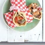 Greek pork souvlaki with tzatziki and homemade pitta bread – one of life's great pleasures and so easy to make!