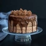 With three fudgy layers of chocolate sponge, whipped Nutella filling and glossy rich chocolate glaze, this really is THE ultimate chocolate cake.