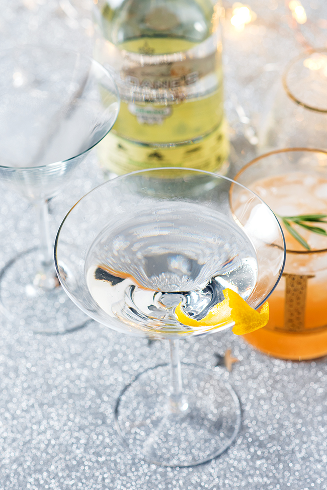 Vesper Martini - gin, vodka and Lillet Blanc 