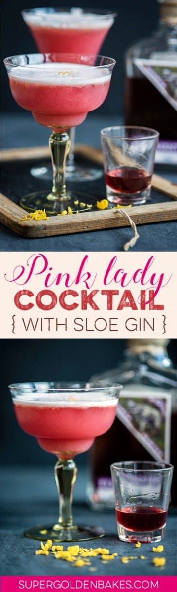 A gorgeous gin based cocktail – perfect for sipping on Valentine's Day. 