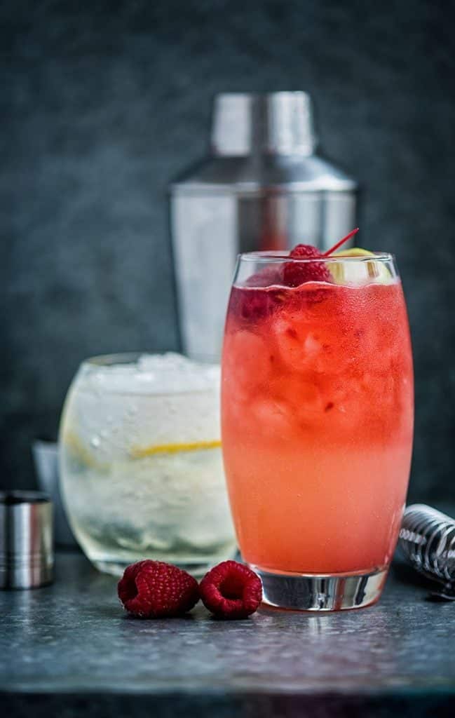 The Floradora and Elderflower Collins – two wonderfully refreshing gin-based cocktails