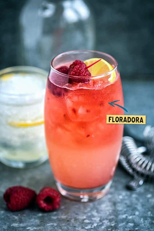 The Floradora – a wonderfully refreshing gin cocktail