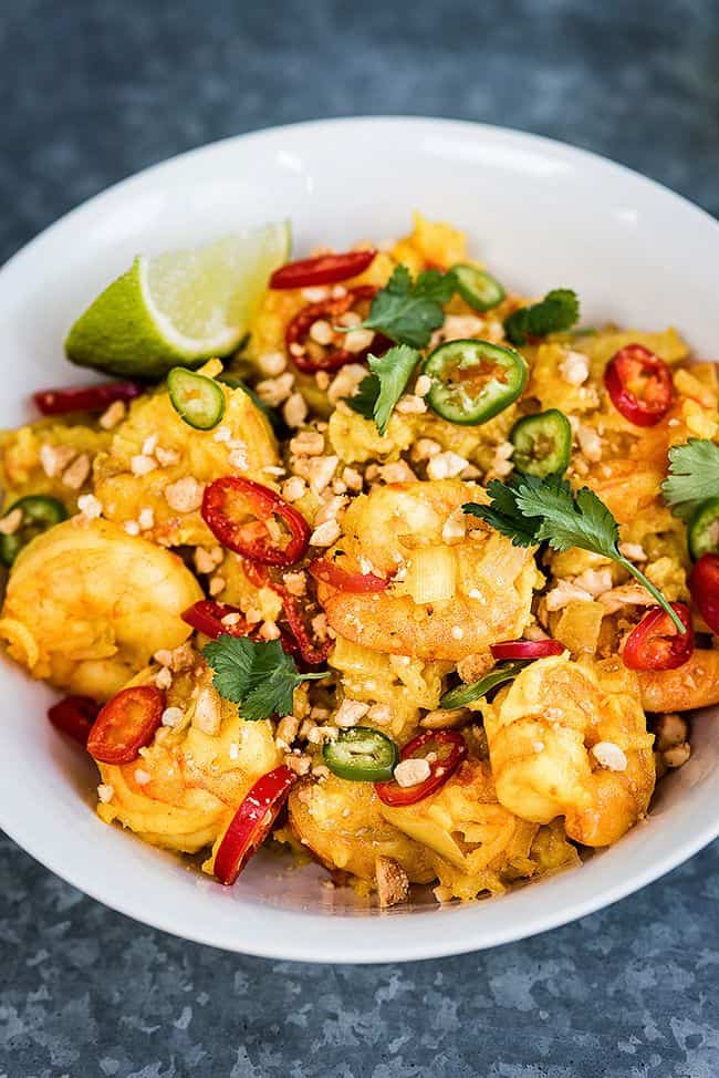Aromatic Asian One-Pot Shrimp Curry 