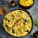 A great way to use your leftover roast turkey - make this crowd pleasing mild curry to serve with golden rice
