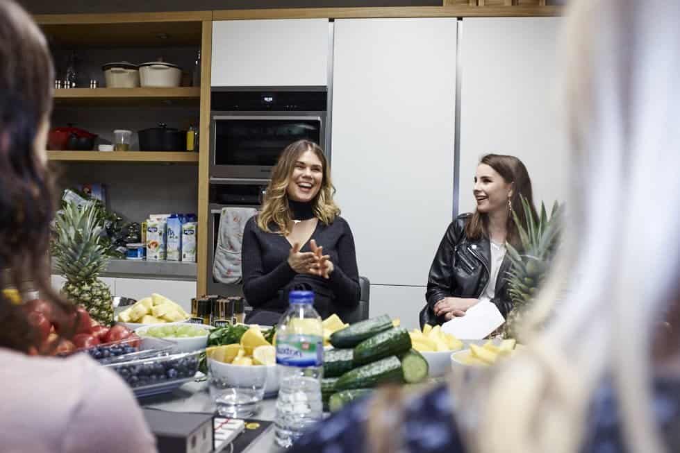 Madeleine Shaw at the John Lewis smoothie event
