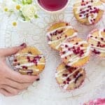﻿These super-easy raspberry and white chocolate muffins are dairy and gluten free – perfect for baking with kids.
