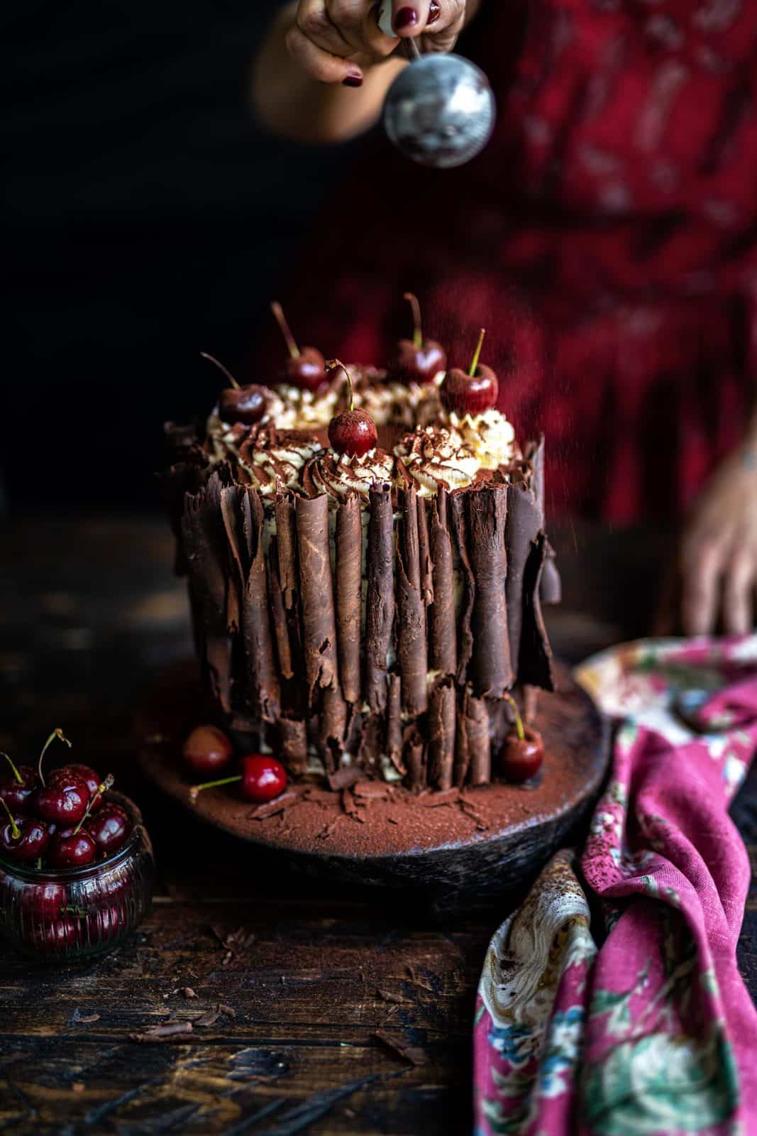 Black Forest Cake Recipe, German Chocolate Cake