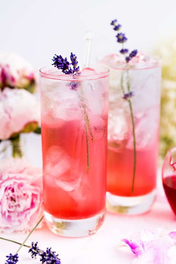 This blackberry lavender gin and tonic may well be the prettiest and most refreshing summer drink. Perfect for sipping in the garden on warm evenings... 