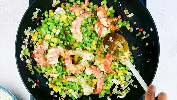 This 10-minute shrimp fried rice could not be easier and it tastes miles better than takeaway. An quick meal that's sure to become a family favourite.