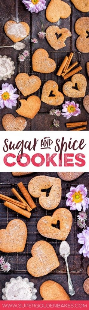 These easy sugar and spice cookies are fragrant with cinnamon, cloves and cardamom. Add cinnamon sugar for extra crunch!