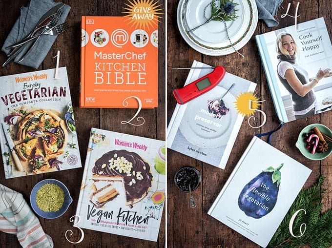 Cookbooks make great Christmas gifts. Enter my giveaway to win a selection of prizes