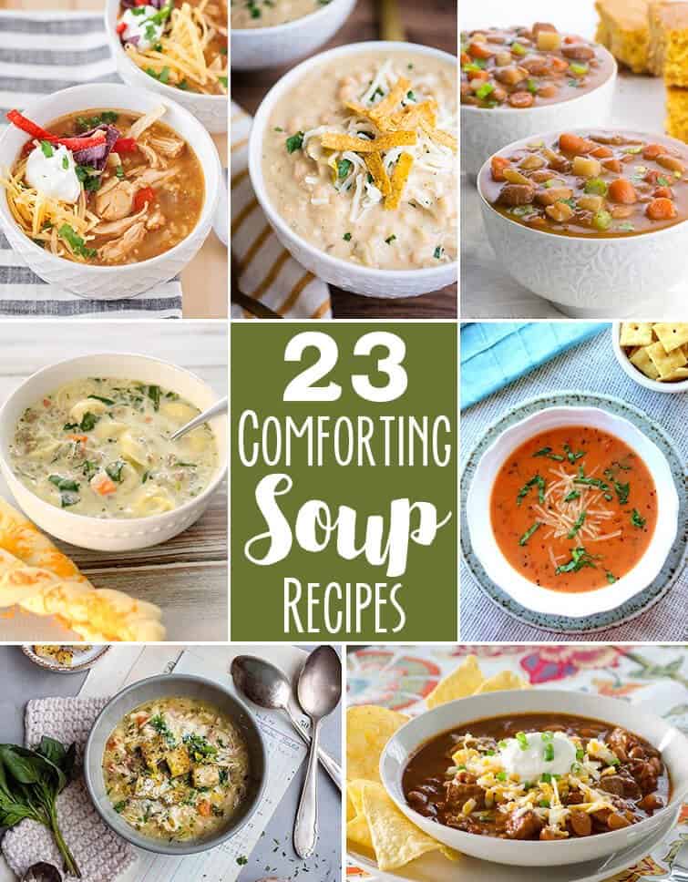 Instant pot Italian chicken soup + 23 Comforting soup recipes