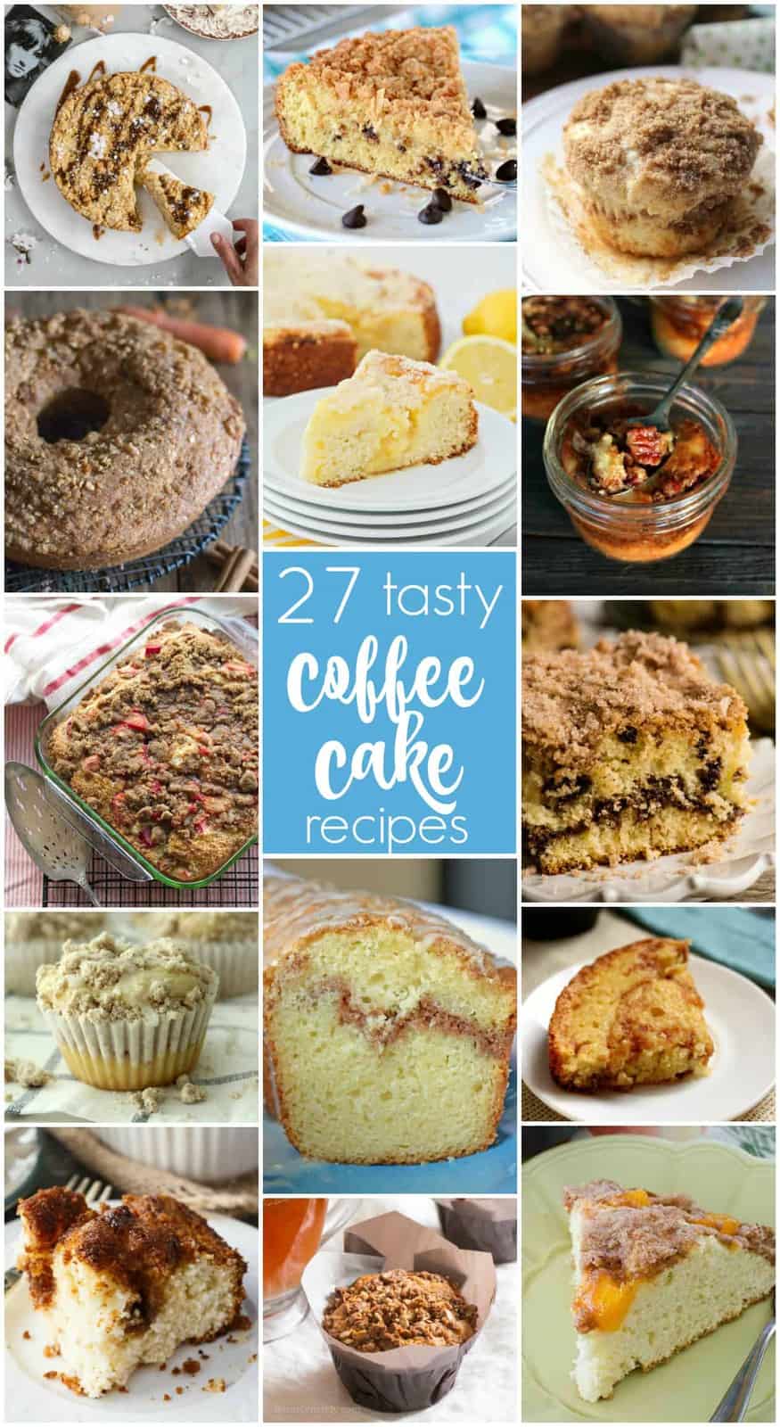 Round up of coffee cake recipes