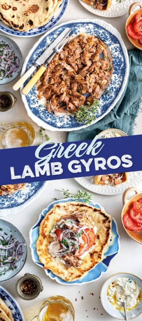 Greek Lamb gyros recipe