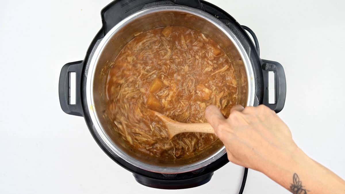 Pulled pork in the instant pot
