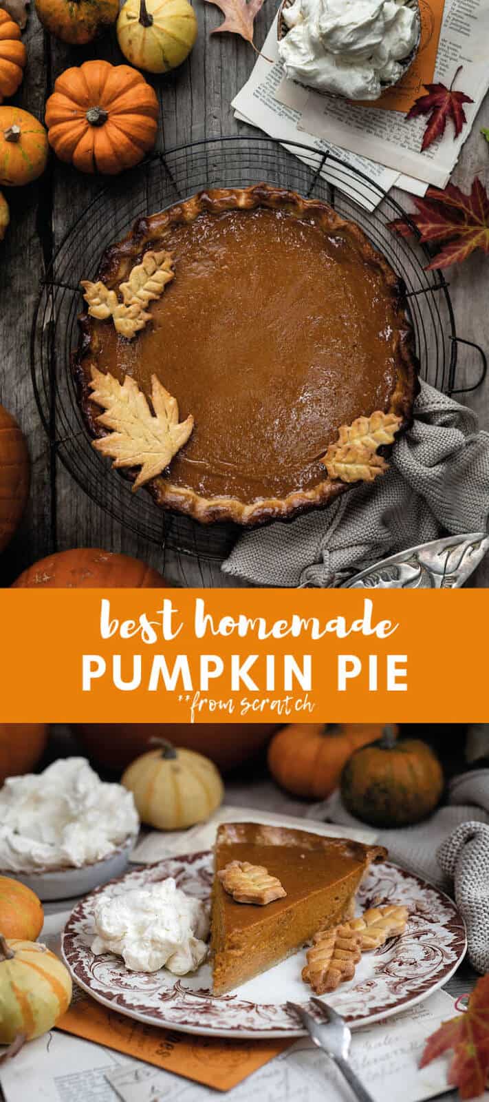 Best homemade pumpkin pie