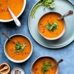 curried tomato and lentil soup