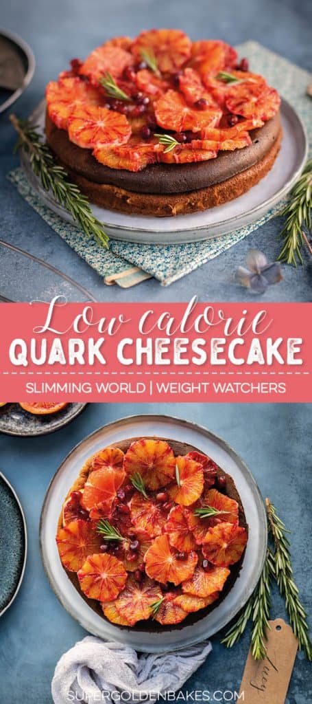 low calorie quark cheesecake suitable for slimming world