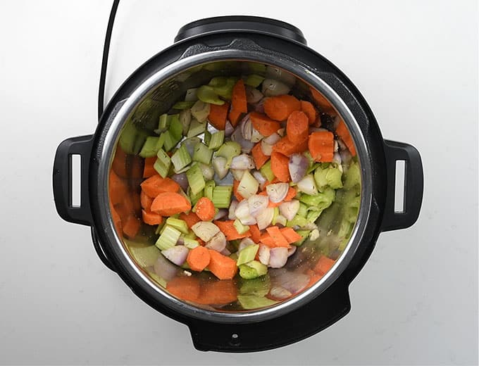 Making giouvetsi in the Instant Pot