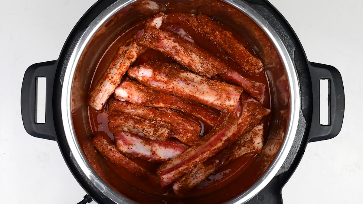 pork riblets in an Instant Pot