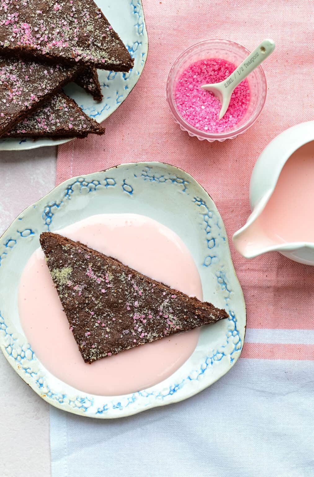 School Days Chocolate Concrete - Supergolden Bakes
