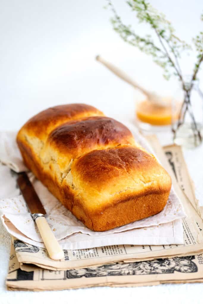 Japanese Milk Bread Loaf