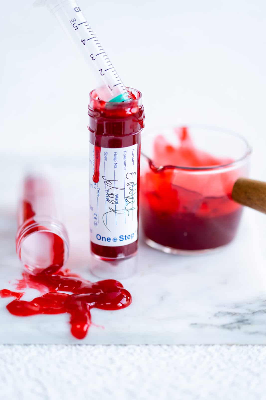 stack relax trembling Edible Fake Blood – Perfect for Halloween! - Supergolden Bakes