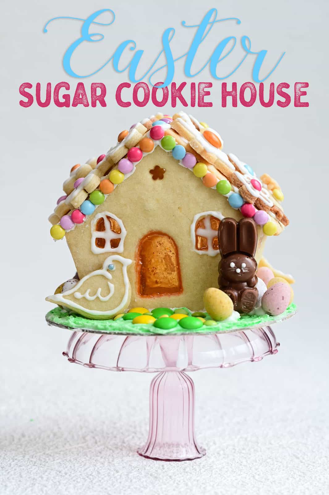 Easter Gingerbread House