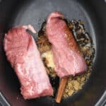 Pork fillet in a slow cooker with an asian marinade