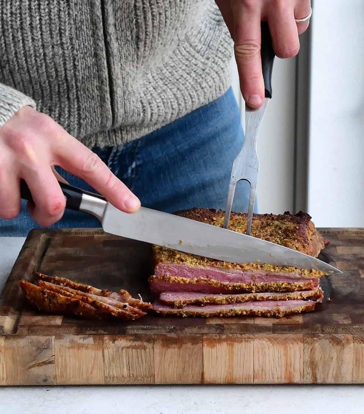 Air Fryer Corned Beef Supergolden Bakes