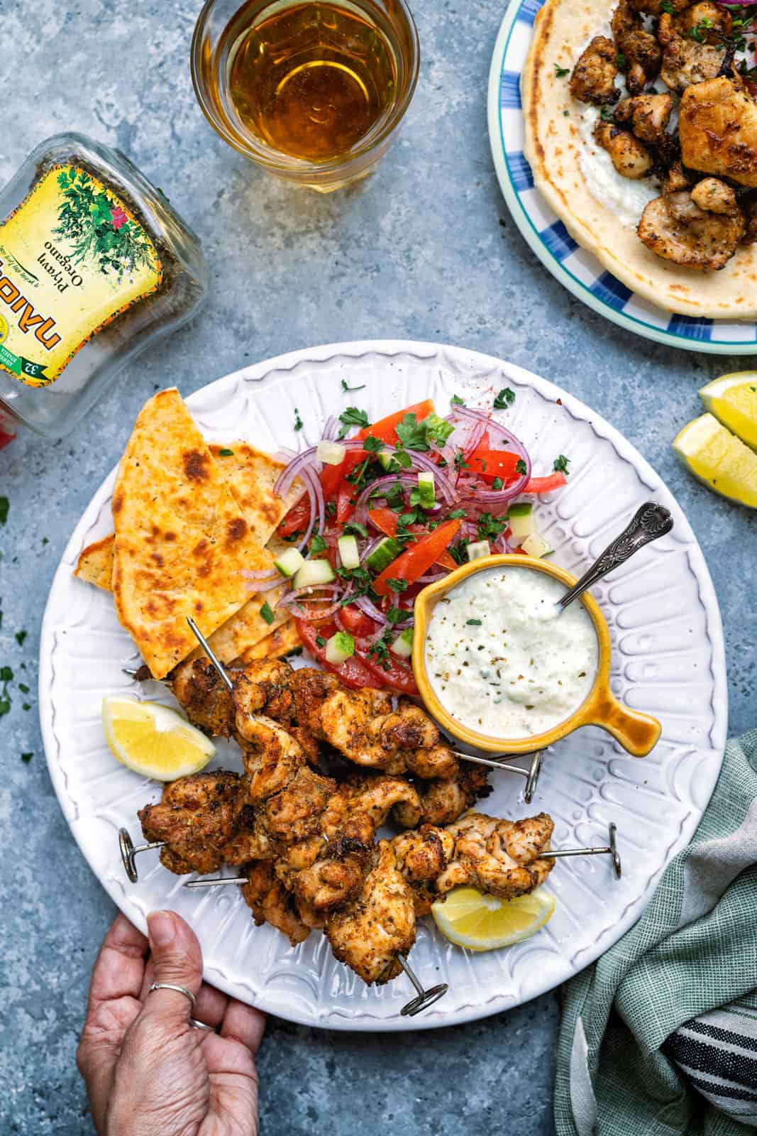 Air Fryer Chicken Souvlaki Supergolden Bakes