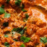 close up on Chicken Tikka Masala curry