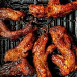 Air fryer pork ribs with barbecue sauce
