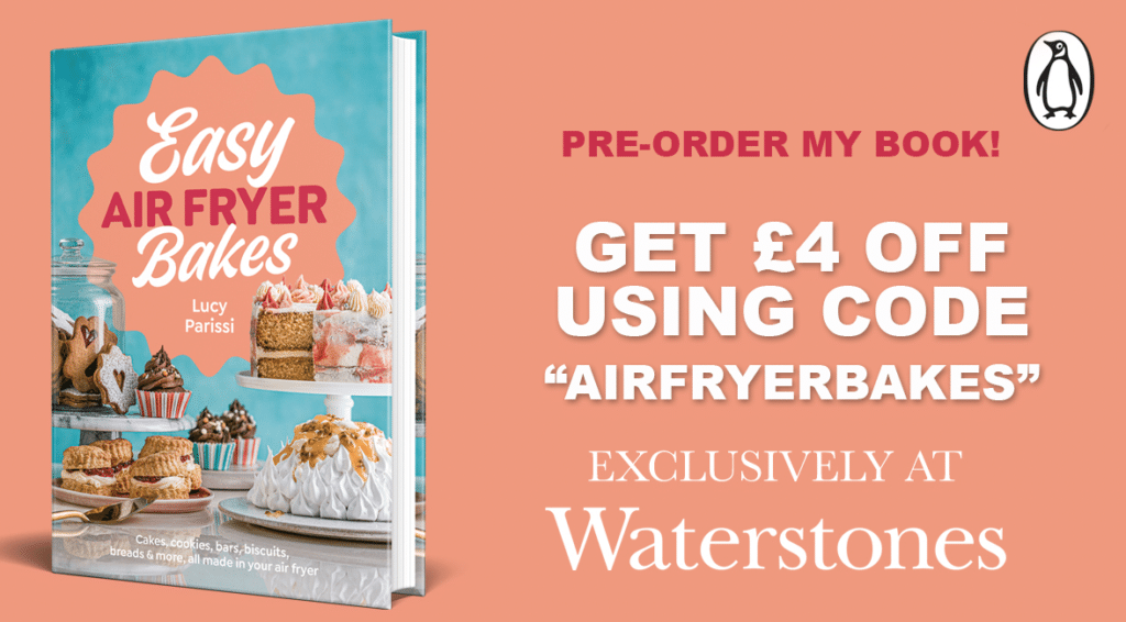 Pre-order Easy Air Fryer Bakes cookbook on Waterstones