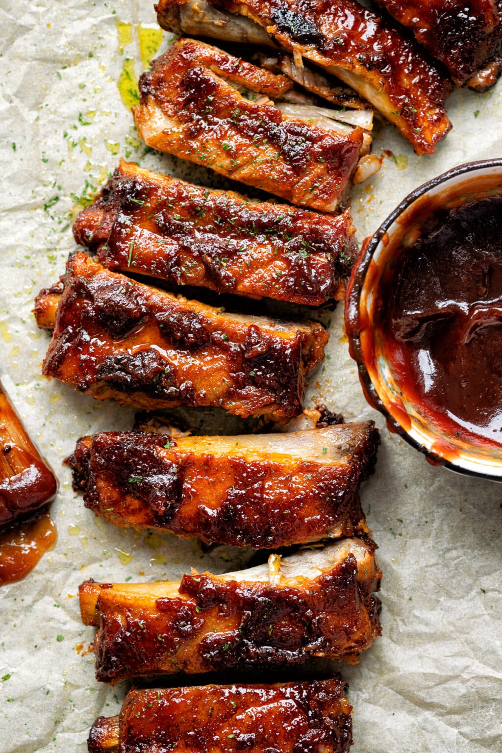 Fall Off The Bone Oven Barbecue Ribs - Supergolden Bakes