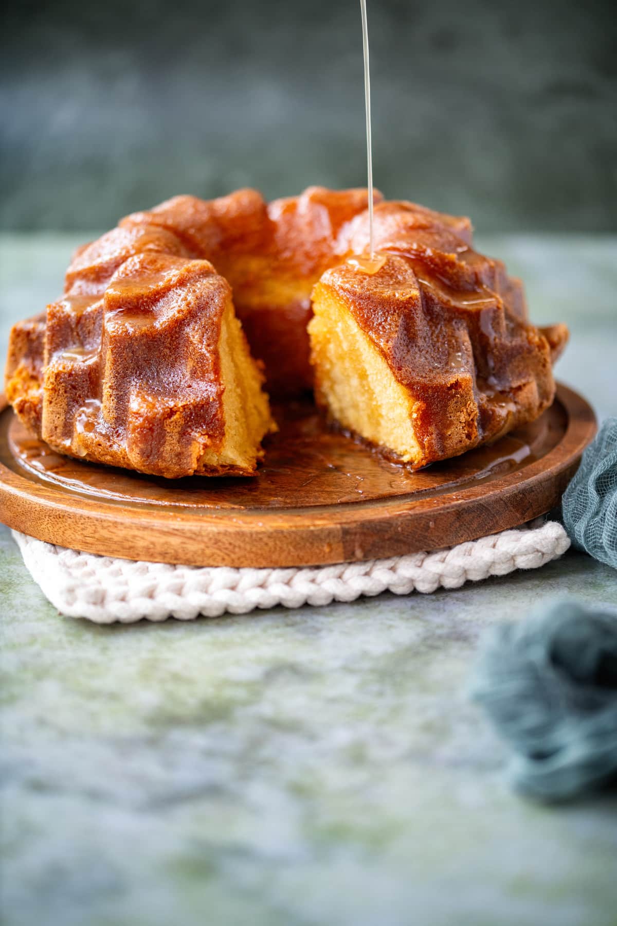 Bacardi Rum Cake (Air Fryer Or Oven) - Supergolden Bakes