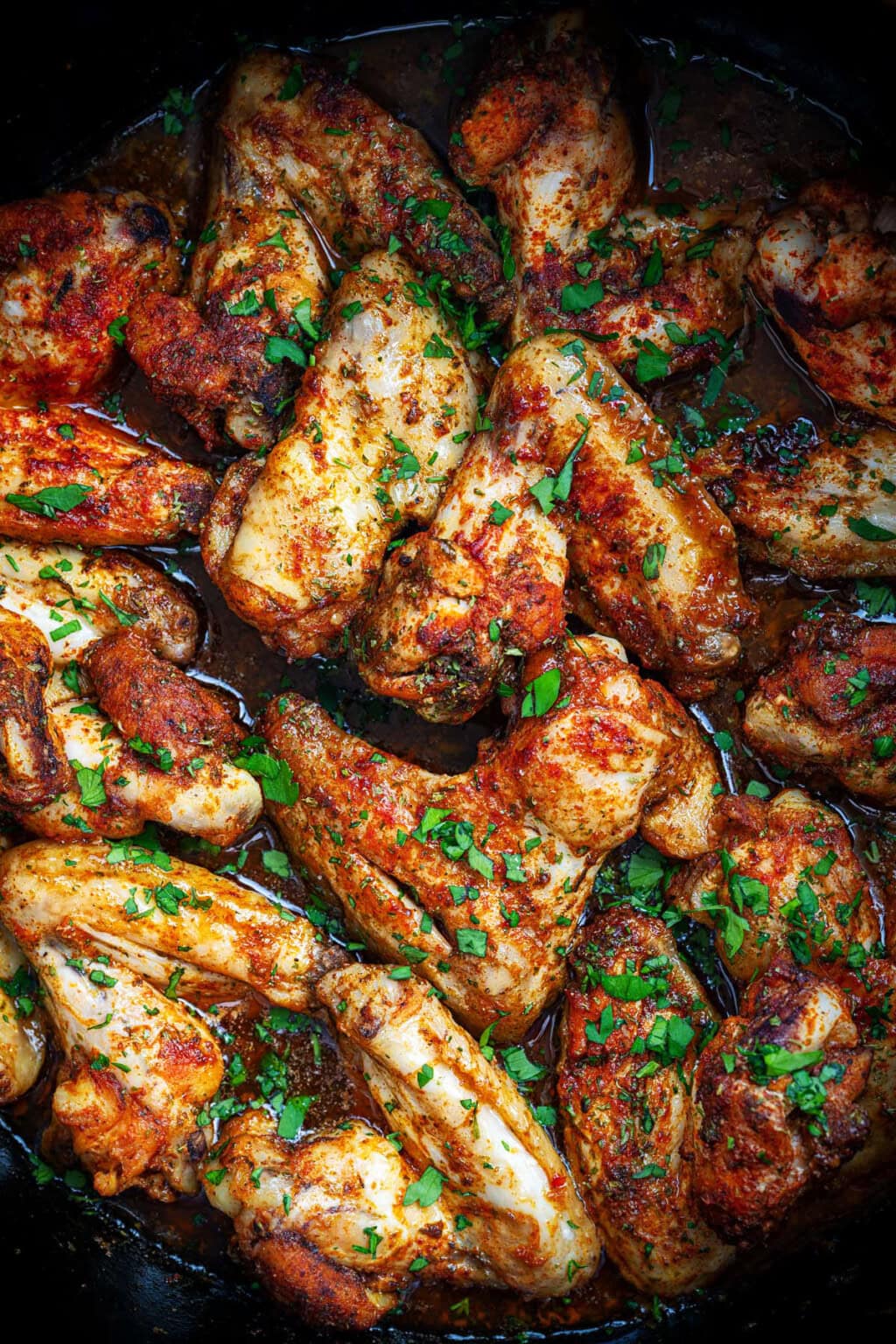 Crock Pot Chicken Wings - Supergolden Bakes