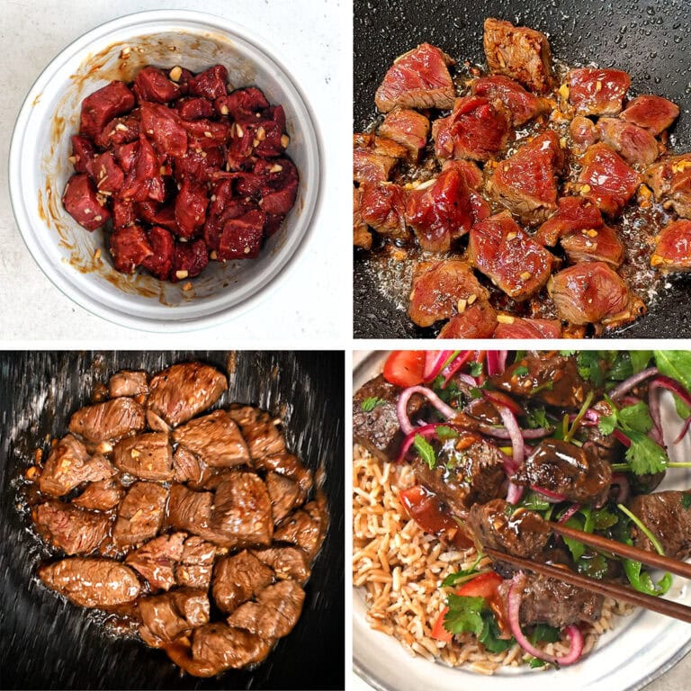 Vietnamese Shaking Beef - Supergolden Bakes